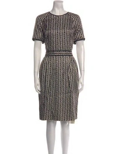 Pre-owned Jason Wu 2011 Midi Length Dress In Black