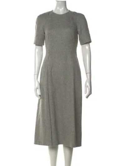 Pre-owned Jason Wu 2015 Midi Length Dress In Grey