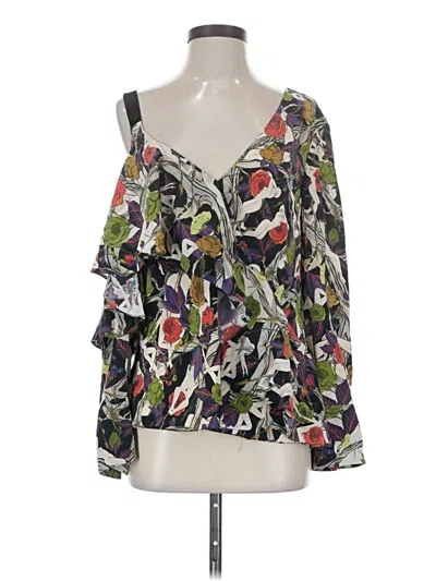 Pre-owned Jason Wu 3/4 Sleeve Blouse In Green