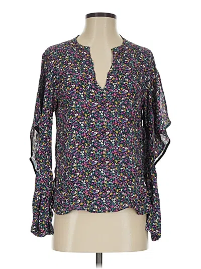 Pre-owned Jason Wu 3/4 Sleeve Blouse In Purple