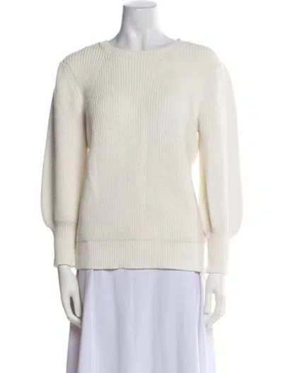 Pre-owned Jason Wu Bateau Neckline Sweater In Neutral