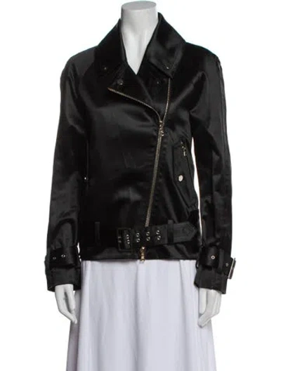 Pre-owned Jason Wu Biker Jacket In Black