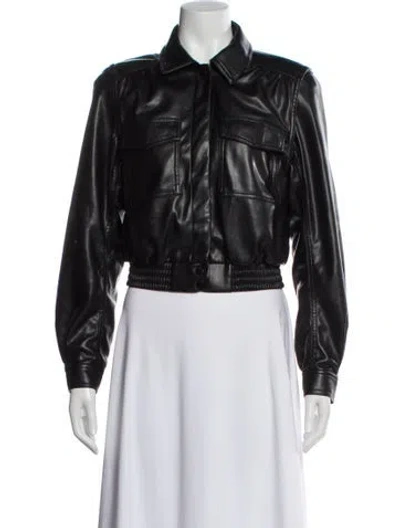 Pre-owned Jason Wu Biker Jacket In Black
