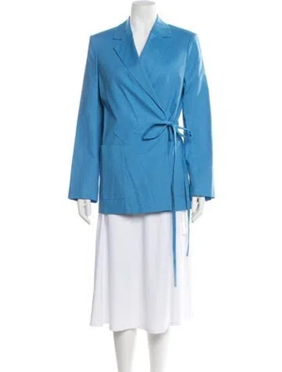 Pre-owned Jason Wu Blazer In Blue