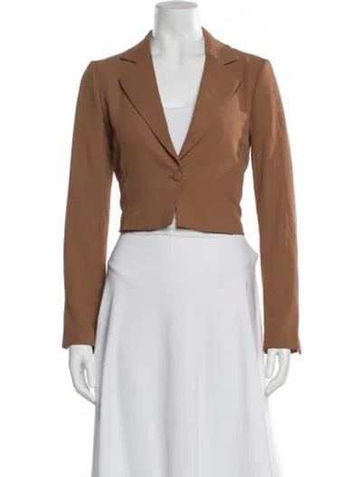 Pre-owned Jason Wu Blazer In Brown