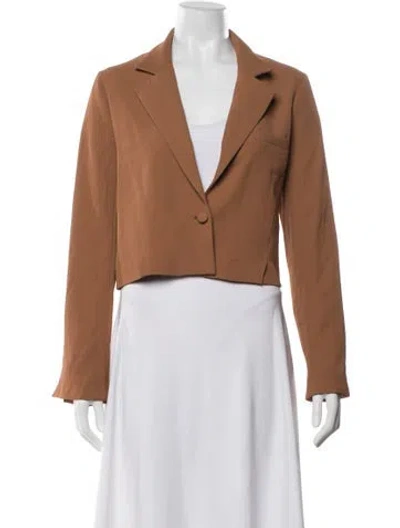 Pre-owned Jason Wu Blazer In Brown
