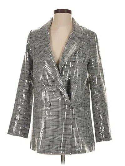 Pre-owned Jason Wu Blazer Jacket In Silver