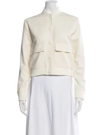 Pre-owned Jason Wu Bomber Jacket In Neutral