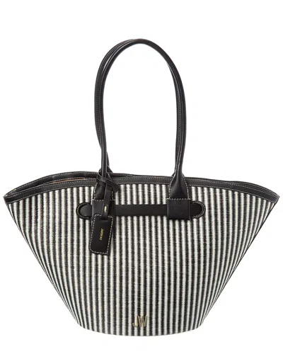 Jason Wu Canvas & Leather Tote In Black