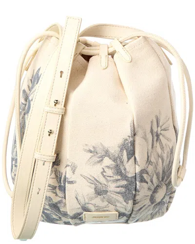Jason Wu Canvas Bucket Bag In White