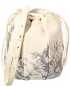 Jason Wu Canvas Bucket Bag In White