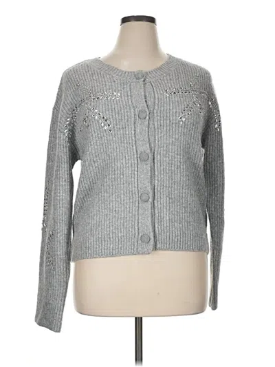 Pre-owned Jason Wu Cardigan Sweater In Gray
