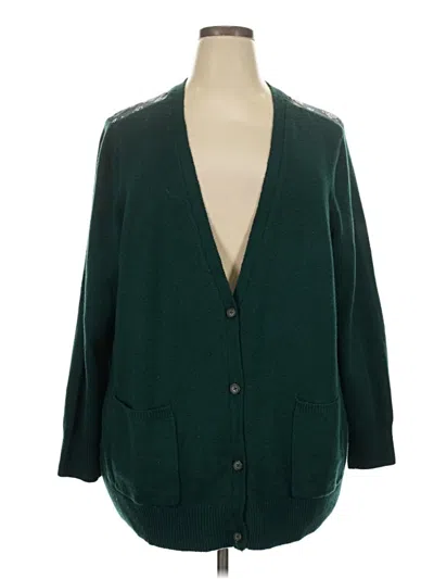Pre-owned Jason Wu Cardigan Sweater In Green