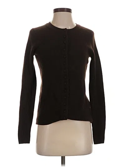 Pre-owned Jason Wu Cashmere Cardigan Sweater In Brown