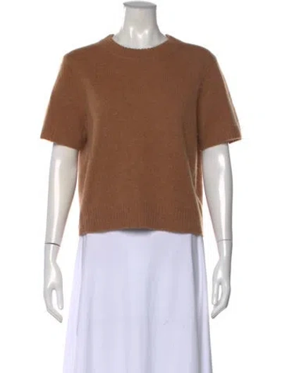 Pre-owned Jason Wu Cashmere Crew Neck Sweater In Brown