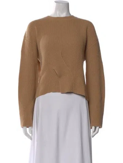 Pre-owned Jason Wu Cashmere Crew Neck Sweater In Neutral