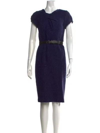 Pre-owned Jason Wu Cashmere Knee-length Dress In Blue