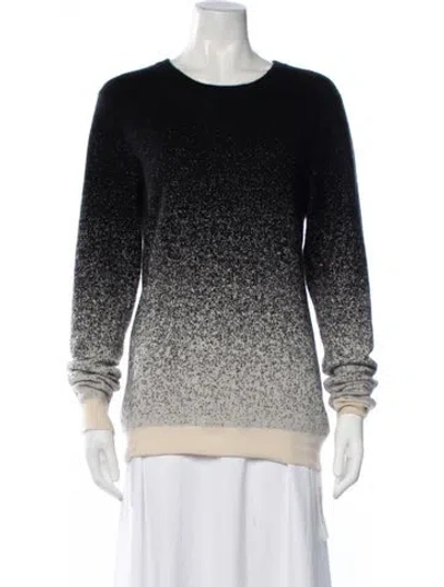 Pre-owned Jason Wu Cashmere Patterned Sweater In Grey