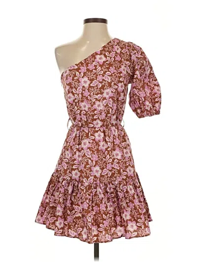 Pre-owned Jason Wu Casual Dress In Burgundy