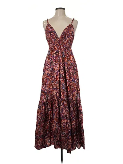 Pre-owned Jason Wu Casual Dress In Burgundy