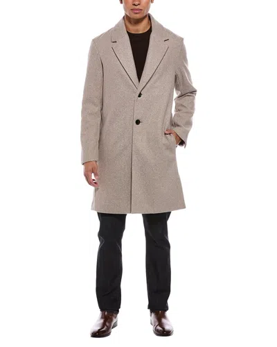 Jason Wu Classic Single Breasted Topcoat In Black
