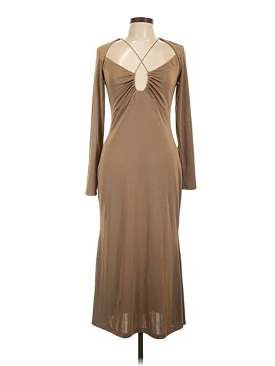 Pre-owned Jason Wu Cocktail Dress In Brown