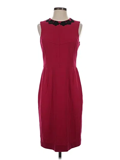 Pre-owned Jason Wu Cocktail Dress In Burgundy