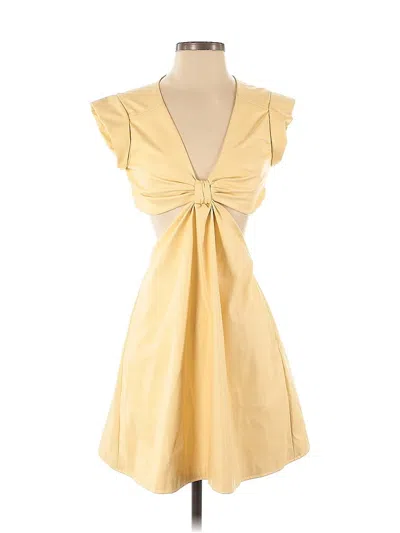 Pre-owned Jason Wu Cocktail Dress In Yellow