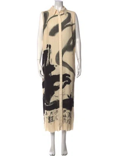 Pre-owned Jason Wu Collection 2025 Long Dress In Neutrals