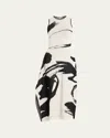Jason Wu Collection Abstract Looped Fringe Jacquard Asymmetric Dress In Looped Fringe Jacquard Asymmet