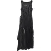 Jason Wu Collection Abstract Stripe Jacquard Gown In Black