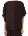 Jason Wu Collection Asymmetric Top In Bark