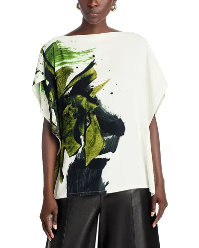 Jason Wu Collection Asymmetric Top In Chalk
