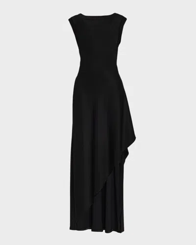 Jason Wu Collection Crepe Back Satin Asymmetric Gown