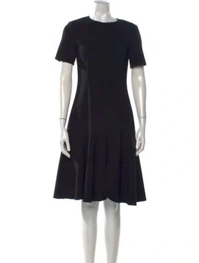 Pre-owned Jason Wu Collection Crew Neck Knee-length Dress W/ Tags In Black