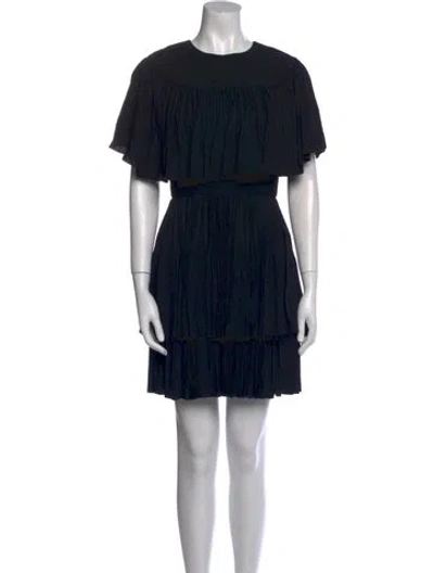 Pre-owned Jason Wu Collection Crew Neck Mini Dress