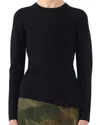 Jason Wu Collection Crewneck Sweater In Black