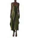 Jason Wu Collection Crinkled Satin Slip Dress