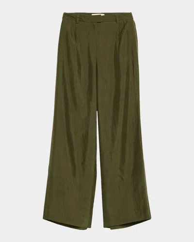 Jason Wu Collection Crinkled Satin Straight-leg Trousers