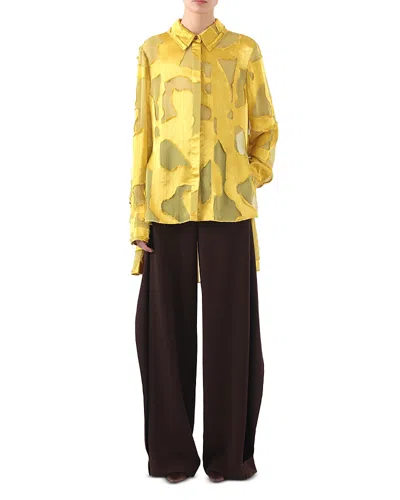JASON WU COLLECTION FIL COUPE SHIRT