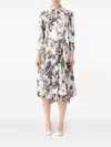 JASON WU COLLECTION FLORAL-PRINT SILK SHIRT DRESS