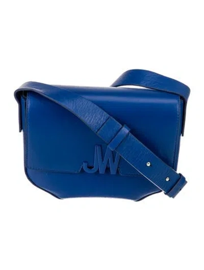 Pre-owned Jason Wu Collection Leather Top Handle Bag In Blue