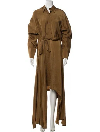Pre-owned Jason Wu Collection Long Dress In Gold
