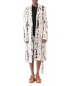 Jason Wu Collection Panelled Merino Wool Cardigan In Calico/black