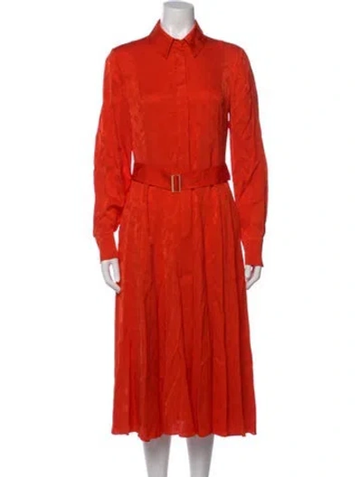 Pre-owned Jason Wu Collection Midi Length Dress In Orange