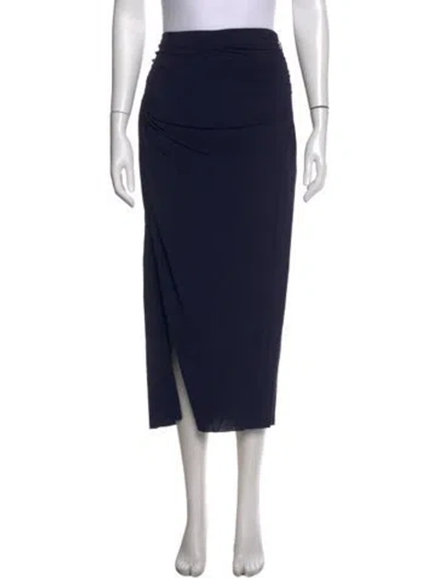 Pre-owned Jason Wu Collection Midi Length Skirt W/ Tags In Blue
