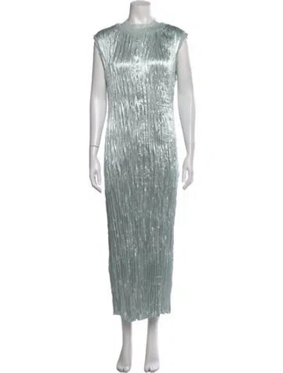 Pre-owned Jason Wu Collection Mock Neck Long Dress In Multi