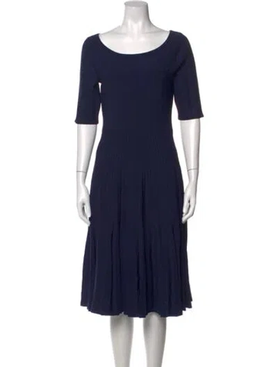 Pre-owned Jason Wu Collection Nylon Midi Length Dress In Blue