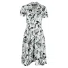 Jason Wu Collection Pleated Floral-print Dress In Floral Print Cotton In Multi
