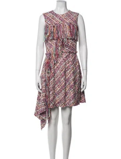 Pre-owned Jason Wu Collection Printed Mini Dress W/ Tags In Pink
